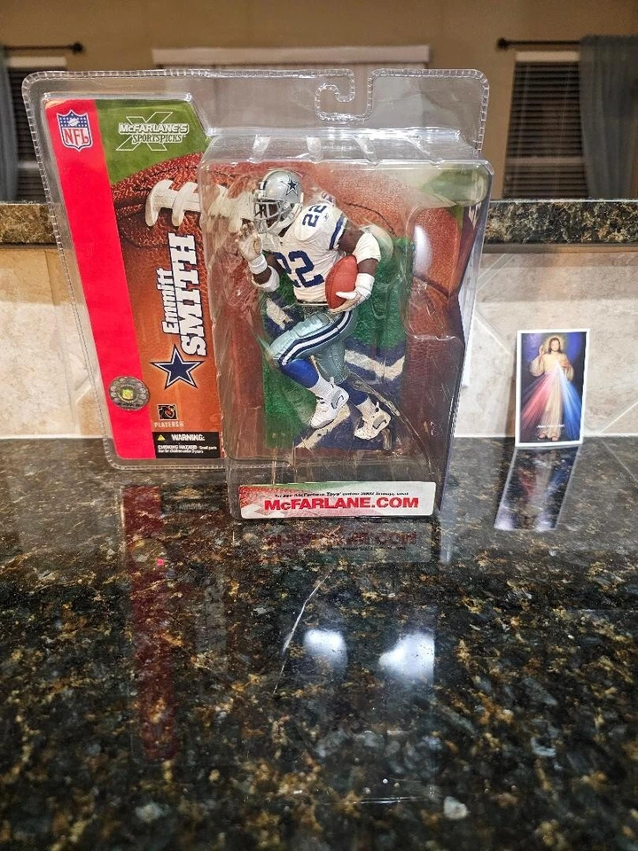 McFarlane Toys NFL Series Dallas Cowboys Sports Picks Emmitt Smith Action Figure
