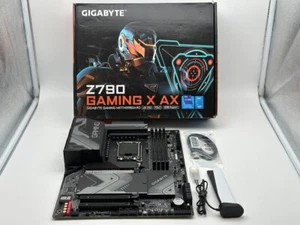 GIGABYTE Z790 GAMING X AX LGA 1700 Intel Z790 ATX Motherboard READ - Picture 1 of 9