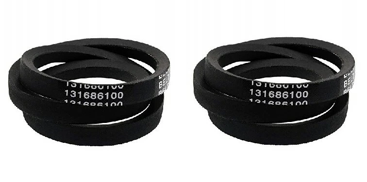 Correa de transmisión para lavadora Frigidaire 131686100, 134511600 AP3867042 PS1146950 - Paquete de 2 Foto 1 de 4