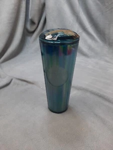 NEW Starbucks Summer 2022 Ocean Kaleidoscope Dome 24oz Venti Tumbler No Straw - Picture 1 of 5