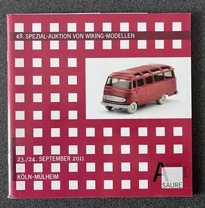 Katalog Auktioshaus Saure 48. Spezial Auktion von Wiking Modellen TOP - Bild 1 von 1