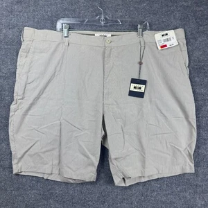 NWT Joseph Abboud Shorts Men's 48 Gray Striped Outdoor Hiking Wear - Picture 1 of 12