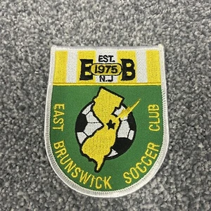 East Brunswick Soccer Futbol New Jersey Logo Patch Soccer Club Jersey - Picture 1 of 4
