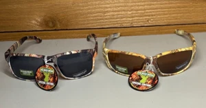 2-Big Buck Iwear Men's Camo  Sunglasses Special Edition Max UV 400 NWT #013 - Picture 1 of 5