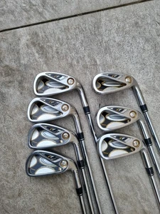 TaylorMade R7 Draw  Iron Set 3-9,Pw 7pc Flex R Steel Shaft.  Please Read  - Picture 1 of 16