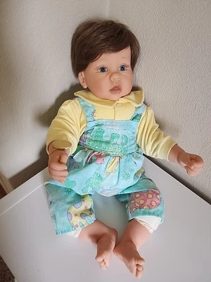 Lee Middleton Doll 130/175 by Reva Schick Signed Boy Lifelike #020501 2001 - Image 1 of 4