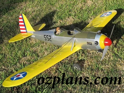 Ryan PT-22 Recruit Trainer 52" WS RC MODEL AIRPLANE PLANS TEMPLATES PRINTED - Image 1 of 2