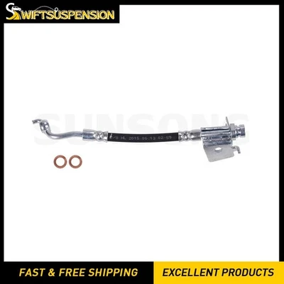 Manguera hidráulica de freno exterior trasero izquierdo Sunsong para Dodge Attitude 2013 2014 2015 Foto 1 de 4