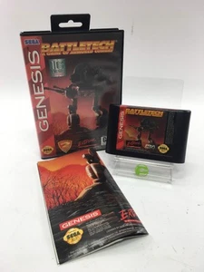 Battletech (Sega Genesis, 1994) w/ Poster, No Manual, Tested - Working - Picture 1 of 6