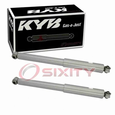 2 pc KYB Gas-a-Just Rear Shock Absorbers for 1968-1974 Plymouth Fury I qk - Image 1 of 4