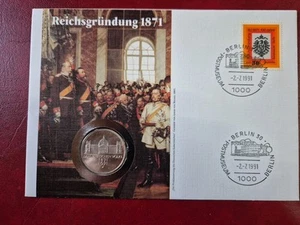 Worbes B-0425 • Numisbrief Reichsgründung 1871 PP-Ausgabe - Picture 1 of 3