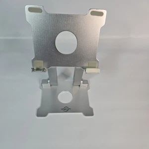 Kabcon Foldable Aluminum Laptop Stand – Silver - Afbeelding 1 van 3