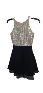 Tween Diva Girls Navy and Jeweled Bodice Short Dress Size 12 MSRP 82 EUC - Picture 1 of 4