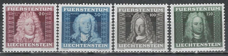 Liechtenstein Scott 172-5 MH Lote BDP36321 Foto 1 de 1