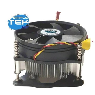 Cooler Master Silence Heatsink Socket LGA 1156 1155 1150 1151 1200 3 Pin - Image 1 of 4