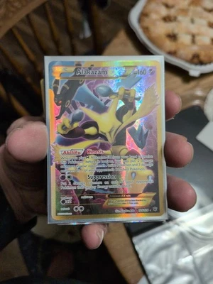 Alakazam EX 125/124 - Fates Collide - Secret Rare - PSA 8 - Fast Safe Shipping - Image 1 of 2