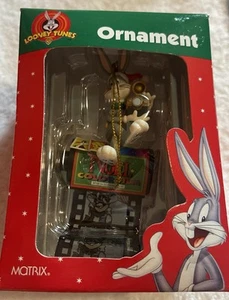 Vintage Matrix Looney Tunes Bugs coniglietto su una pellicola cartuccia fotocamera ornamento natalizio - Foto 1 di 5