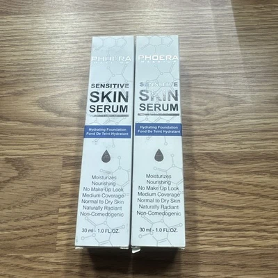 2 X PHOERA Sensitive Skin Serum Moisturizing Foundation N03 Buff Beige - Image 1 of 4