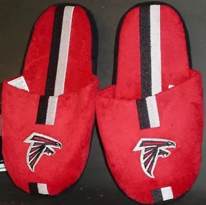 NFL Slippers, "Atlanta Falcons" (Youth X-Large) NEW - Picture 1 of 1