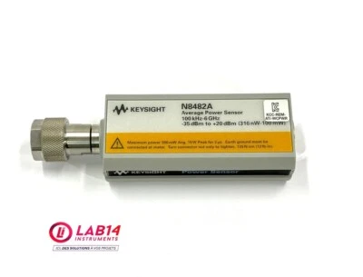 KEYSIGHT N8482A Average Thermocouple Power Sensor 100KHz 6GHz -35dBm +20dBm - Photo 1/4