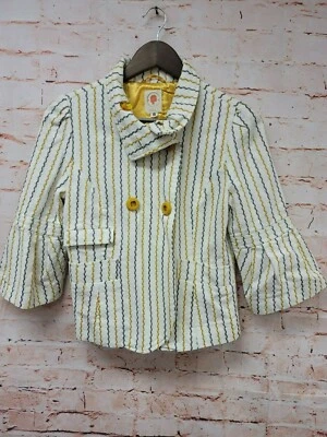 Chaqueta Blazer Tul Anthropologie Mujer Botón Frontal Talla S Manga 3/4 Foto 1 de 4