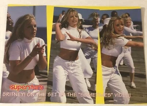 Pinup de revista Britney Spears años 90 vintage efímera - Imagen 1 de 2