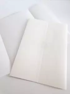 20 x Vellum Einladungsjacken/Wraps passend für A5 vorbewertet 150 g/m CL042 - Bild 1 von 1