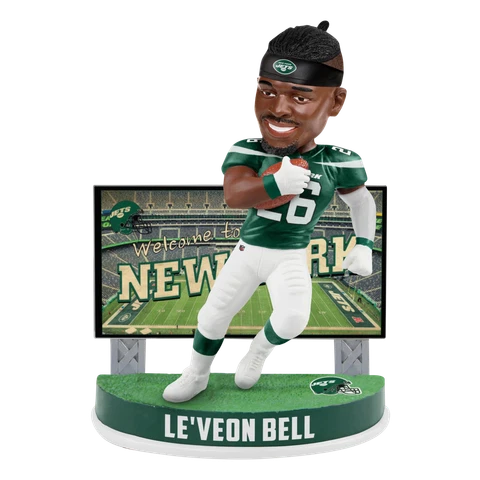 Leveon Bell New York Jets Billboard Special Edition Bobblehead NFL Cover