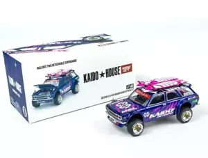 Kaido House x MINI GT 510 4x4 Wagon Offroad V2 1:64 Purple Model Car KHMG149-2B - Picture 1 of 10