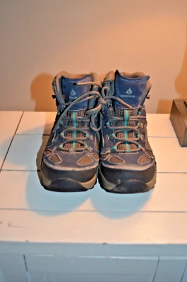 Botas de senderismo Vasque Breeze para mujer talla 6 Gore-Tex de cuero azul Foto 1 de 4