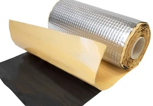 400 x 25 cm Schallisolierung Alubutyl selbstklebend 1qm Auto Wohnmobil Caravan - Bild 1 von 3
