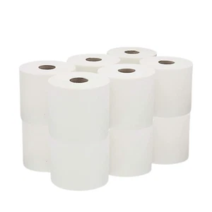 12 White Centre Feed Rolls 2ply Kitchen Roll Wiper Paper Towel Towel Office Work - Picture 1 of 8