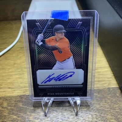Ryan Mountcastle - AUTO - Orioles - 2021 Panini Chronicles Obsidian - #O-RM - Image 1 of 2