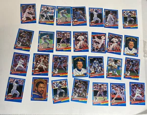 (28) 1991 Donruss Cards Mattingly Langston McGwire Ripken Griffey Clemens Boggs - Picture 1 of 2