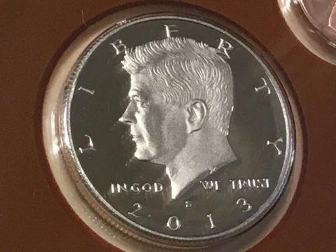 2013 S CLAD GEM PROOF DEEP CAMEO KENNEDY HALF DOLLAR. REALLY NICE! HIGH GRADE! Cover