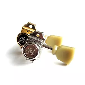 Guitar Anatomy Pro Locking Tuners–Vintage Tulip Machine Heads Les Paul SG ES 3x3 - Picture 1 of 9
