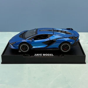 Modellino pressofuso Lamborghini Revuelto 2024 - scala 1:32 - blu - Foto 1 di 7