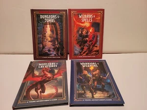 Dungeons & Dragons: A Young Adventurer's Guide Collection Of 4 Books - NEW - Picture 1 of 3