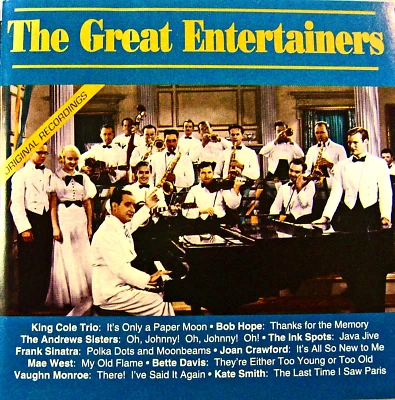 The Great Entertainers - Various Artists Audio CD - Very Good - Ships Free Foto 1 de 2