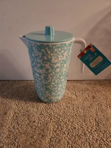 Brand New Pioneer Woman Country Splatter Melamine Picher W/Lid! - Picture 1 of 2