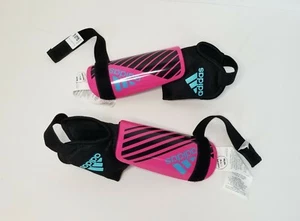 Adidas Soccer Shin Guards X Youth Pink/Blue/Black Size Small - Picture 1 of 12