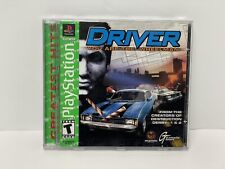 Driver PS1 PlayStation 1 Greatest Hits - Complete CIB Tested Mint disc