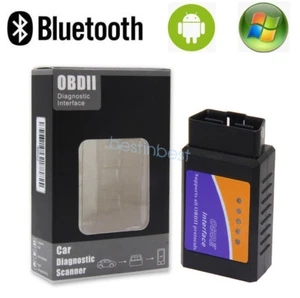 Vehicles Auto Car ELM327 OBD2 II Bluetooth Scanner Code Reader Diagnostic Tool - Picture 1 of 8