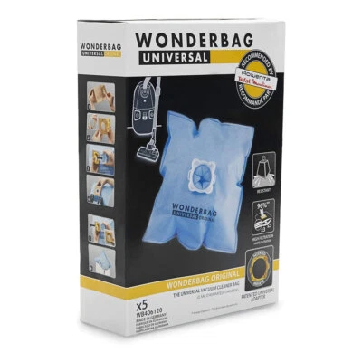 5 Staubsaugerbeutel für Rowenta Silence Force Compact RO4421GA - Bild 1 von 2