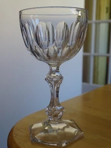 VAL ST LAMBERT 1 ANCIEN VERRE A APERITIF PRINCE DE GALLES CRISTAL ht 12,2 cm - Picture 1 of 7