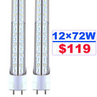 T8 4Ft Led Tube Light Bulbs G13 72W 4 Foot Led Shop Light Bulb 6500K 2-Pin 12Pcs