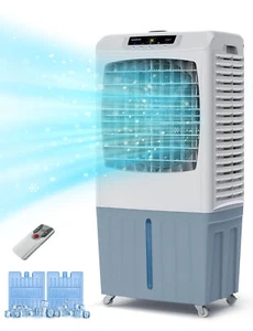Wooohoo 3-in-1 Evaporative Air Cooler Swamp Remote Control Humidifier Fan used - Picture 1 of 10