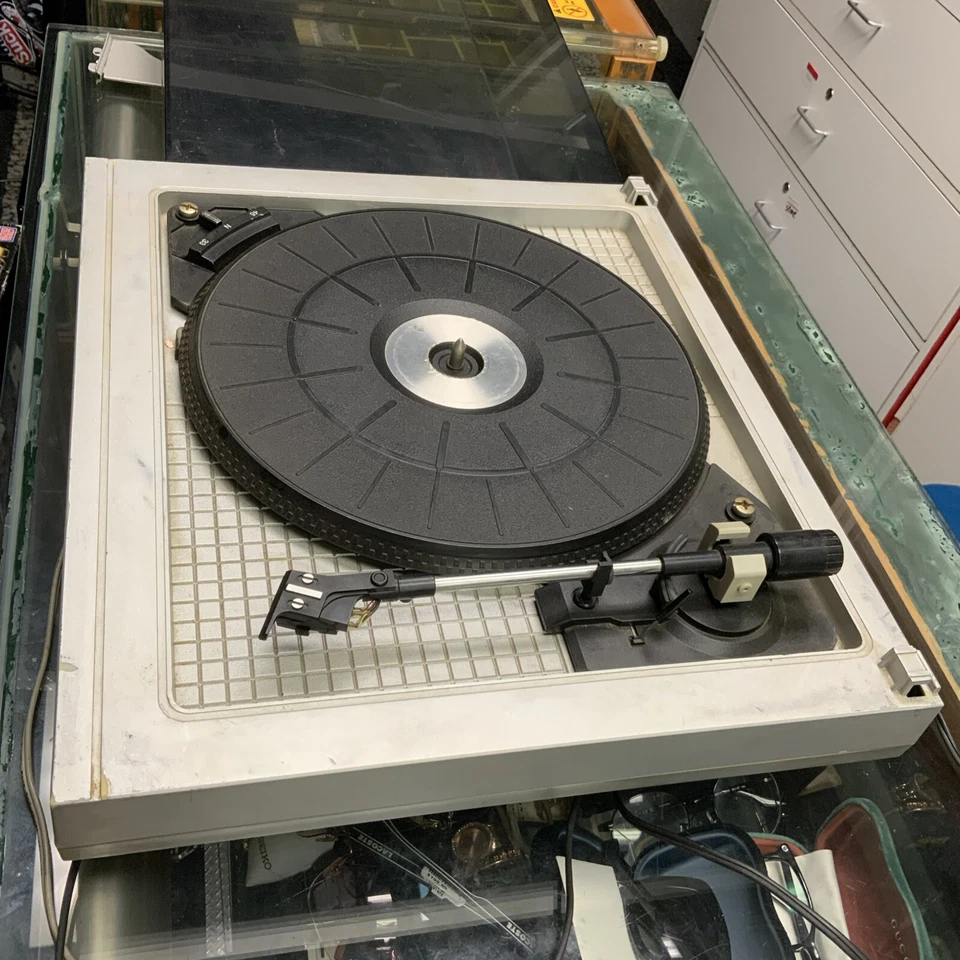 Retro Vintage 0916.  Cubierta tocadiscos de vinilo DUAL, Foto 1 de 4