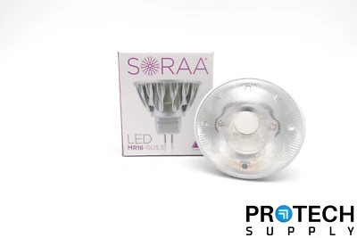 Soraa MR16-GU5.3 LED Bulb 2700K 12V 7.5W 0.75A SM16-07-10D-927-03 with WARRANTY - Image 1 of 4