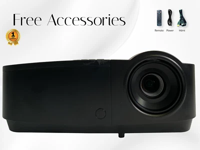 InFocus IN124a DLP Projector Digital 3500 ANSI 1080p 3D HDMI + 1 Year Warranty! - Image 1 of 4